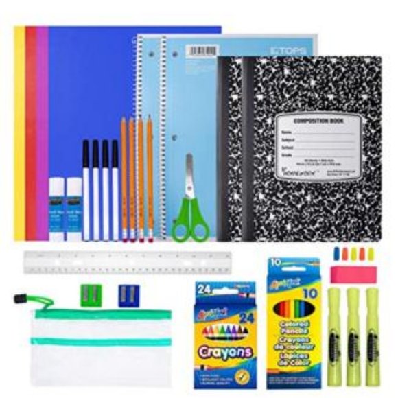 FLAPI Back to School Supply Box (34 Supplies)